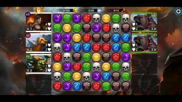 Игра ★Gems of War★ обзор от G.F.F. смотреть онлайн