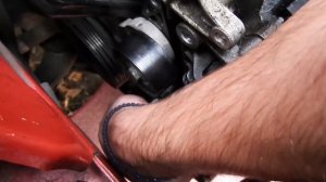 Peugeot 206 how to replace alternator, belt & steering fluid pump