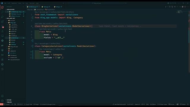Nested Serializer | DRF смотреть онлайн