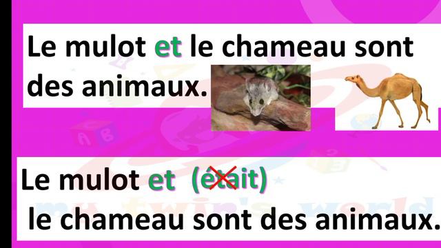 les homophones :est ,et. смотреть онлайн