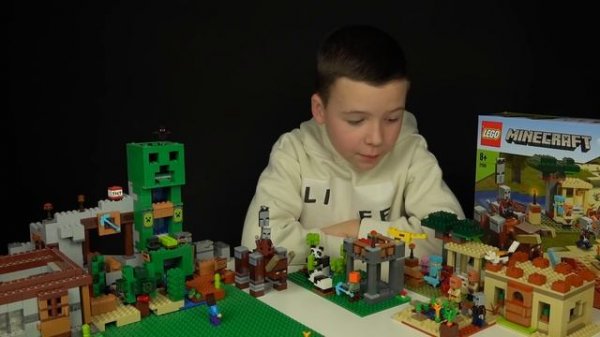 НУБик и LEGO Minecraft 2020 - Лего Майнкрафт