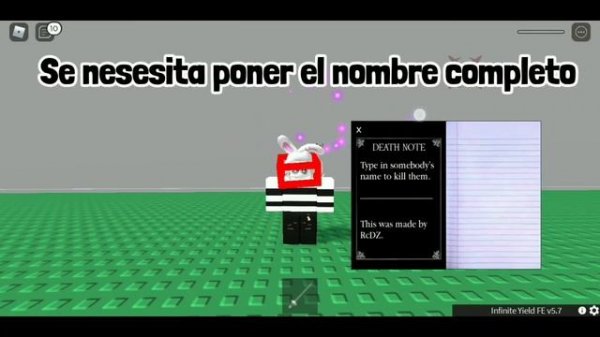 ?OP Script Death Note Fling- [FE]  (No hats) (no keyboard) |  •Arceus Mobil Scripts