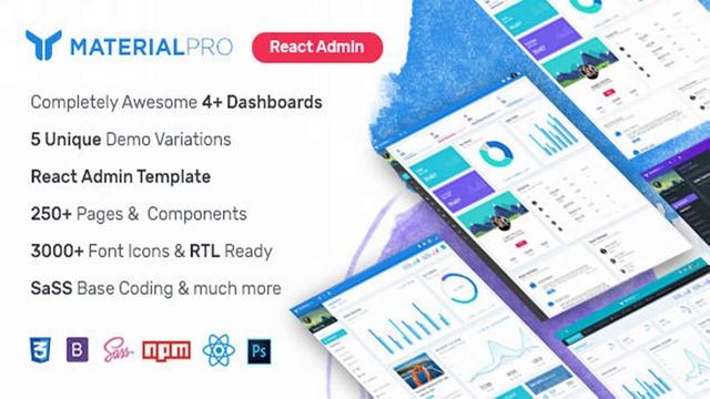 MaterialPro React Admin Template | Themeforest Website Templates and Themes смотреть онлайн