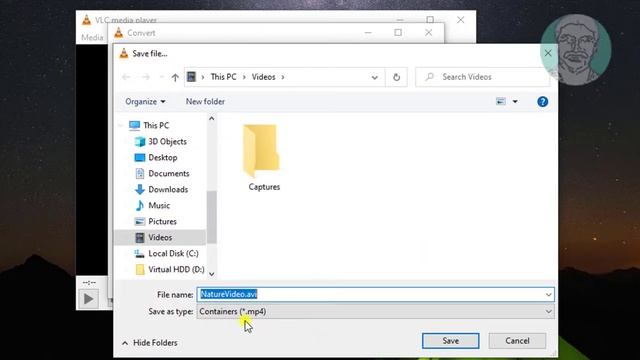 VLC Media Player : How To Convert AVI to MP4 [Tutorial] смотреть онлайн