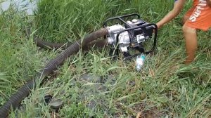 Мотопомпа грязевая heter