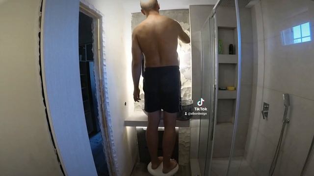 Душевая комната в стиле минимализм. смотреть онлайн