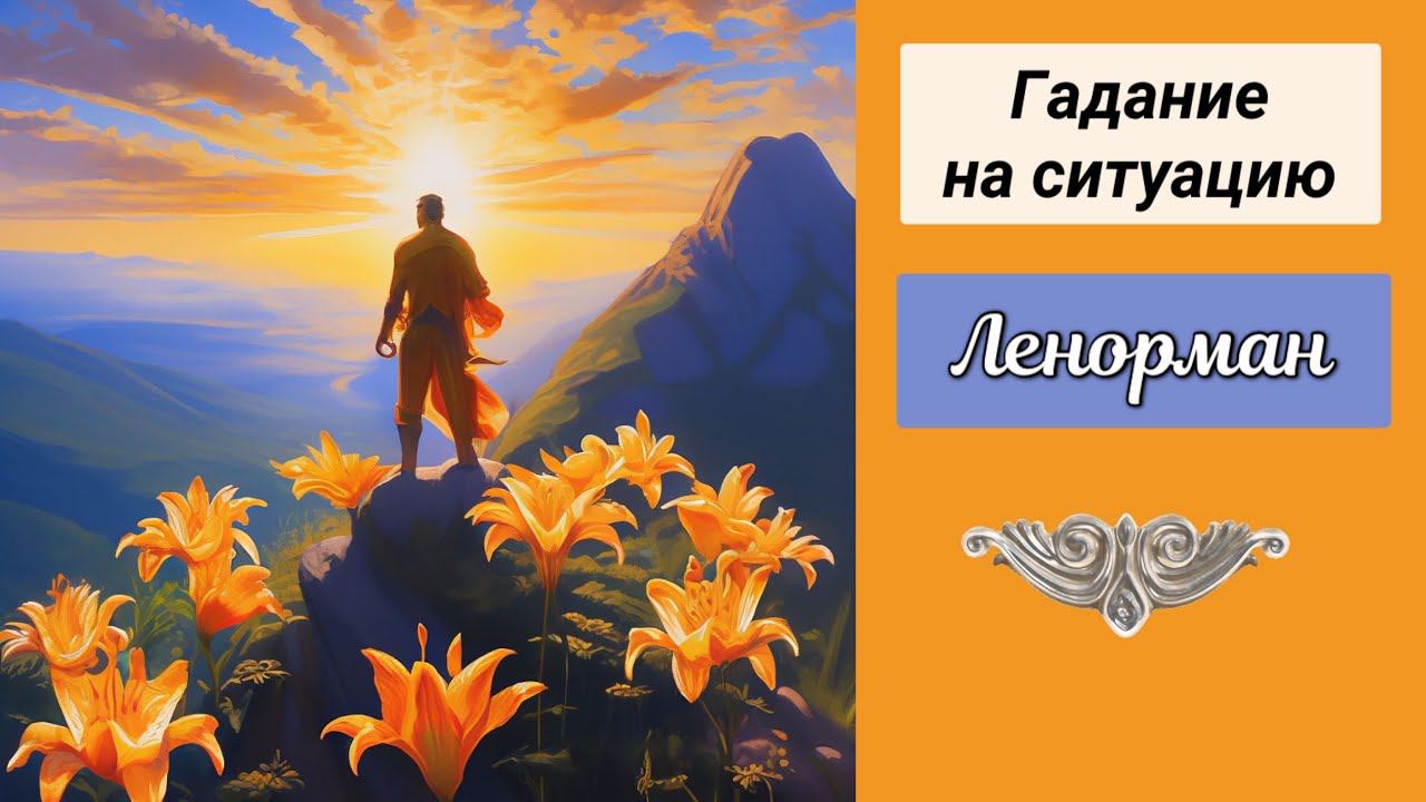 Гадание на картах Ленорман на ситуацию Прошлое, настоящее, будущее Fortune Telling Lenormand