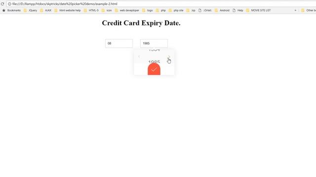 JQuery Date Picker With Example -2 смотреть онлайн