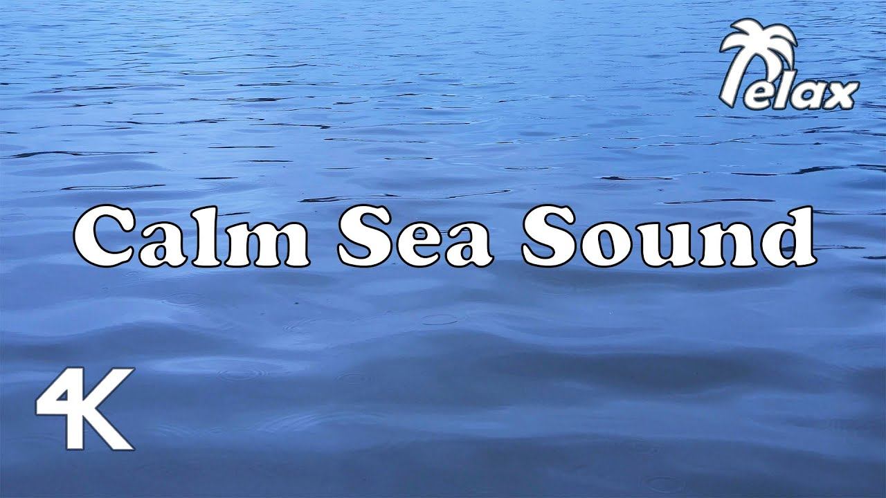 Calm sea with Rain sound for long sleep and relaxation - 8hrs смотреть онлайн