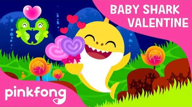 Valentine's Day Sharks❤️ | Baby Shark Valentine | Best Kids Songs | Pinkfong Songs for Children смотреть онлайн