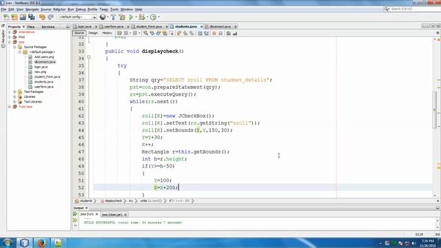 How To Display Table Field Values As Check Boxes In JFrame Part-3 In NetBeans With MySql In Tamil смотреть онлайн