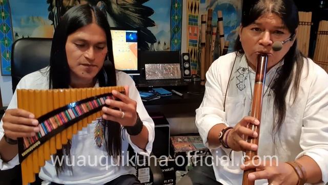 Song Of Ocarina - Cancion De Ocarina - Panflute And Quenacho - Instrumental - WUAUQUIKUNA