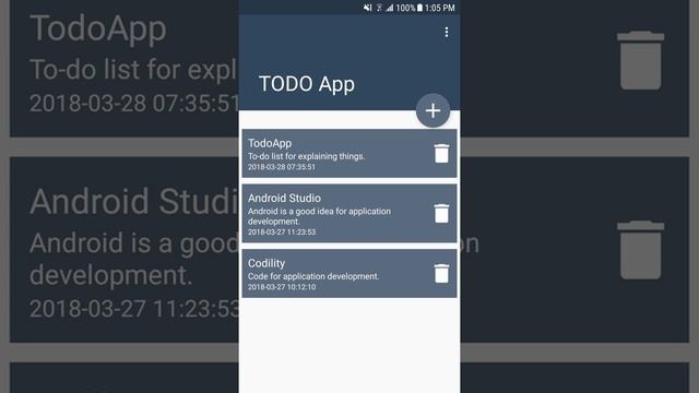 Todo-List Android SQLite смотреть онлайн