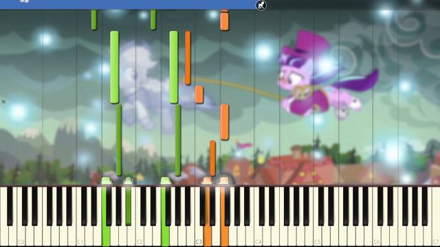 The Seeds of the Past - My Little Pony:FIM - |PIANO COVER w/LYRICS| -- Synthesia HD смотреть онлайн