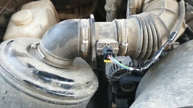 Уаз патриот. Дачик ДМРВ. Не исправно проводка.