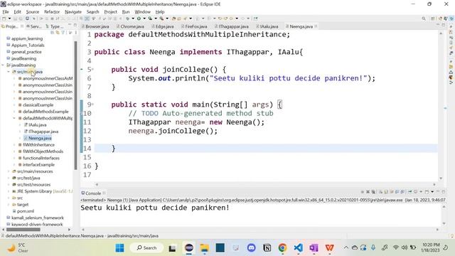 Java8 | 15 | Static methods | Tamil смотреть онлайн