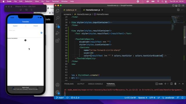 Google Translate Clone - React Native Tutorial | Part 9 смотреть онлайн