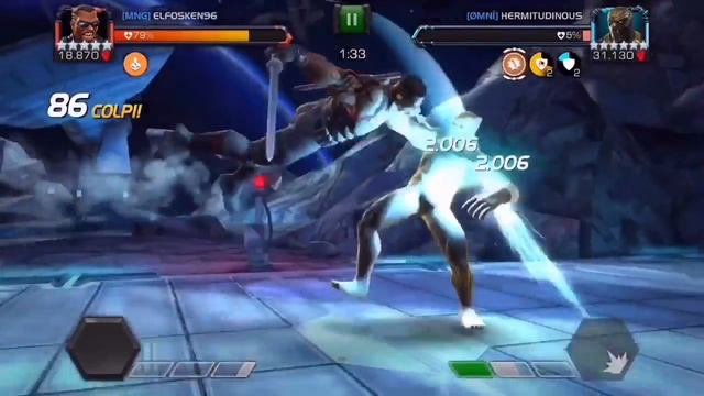 Mcoc aw#3 season3, (MNG) vs (OMNI) fighting hardest node 29 (vs killmonger) + imiw 5/65 смотреть онлайн