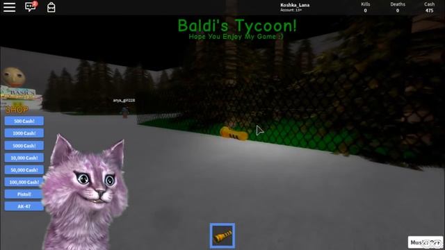 САМЫЙ СТРАШНЫЙ ТАЙКУН БАЛДИ В РОБЛОКС! roblox baldi tycoon смотреть онлайн