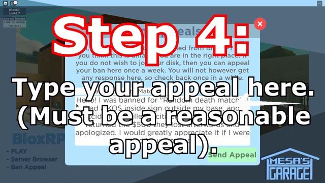 How to appeal in game ban in BloxRP NO DISCORD!! [DISCONTINUED] смотреть онлайн