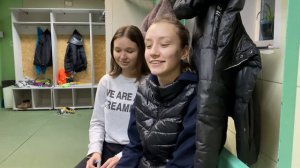 Анастасия и Ангелина, 14 и 15 лет. Школьницы. Отзыв о тренировках