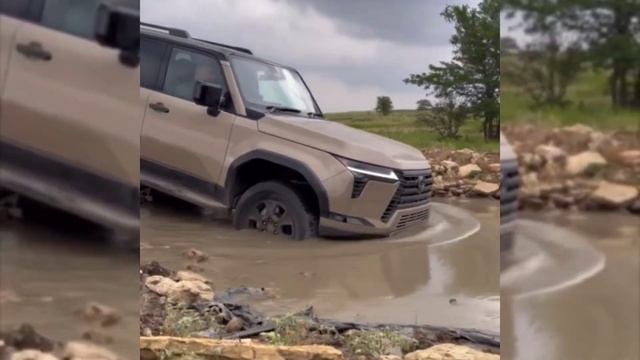 All-New 2024 GX 550 SUV the vehicle’s off-roading capabilities смотреть онлайн