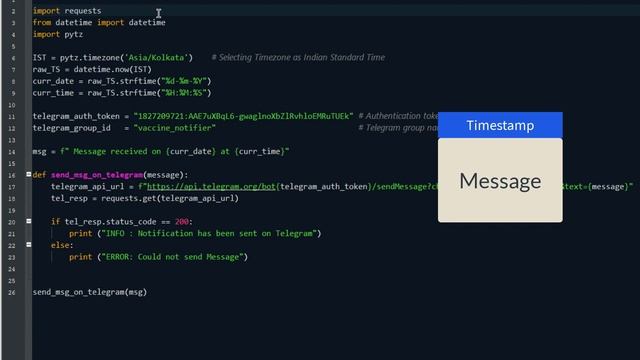 ✅ Built a bot that send messages on Telegram group using Python | Telegram bot automation смотреть онлайн