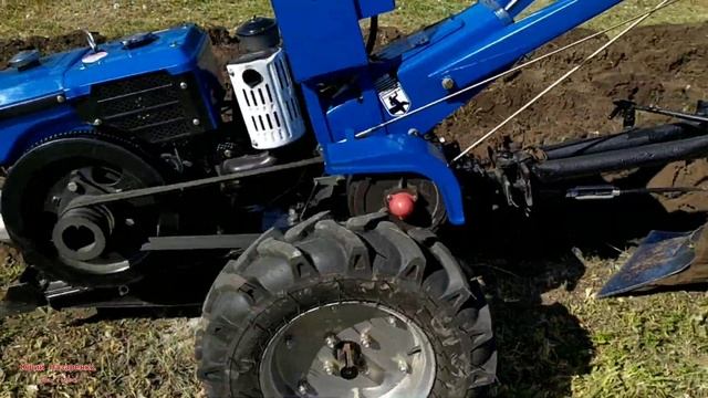 ВСПАШКА ЦЕЛИНЫ МОТОБЛОКОМ / САМОДЕЛЬНЫМ ПЛУГОМ / ភ្ជួរដីព្រហ្មចារីជាមួយត្រាក់ទ័រ смотреть онлайн