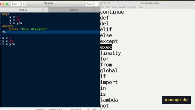 Python Keywords | Python Tutorial 17 | Python Tutorial in Malayalam смотреть онлайн