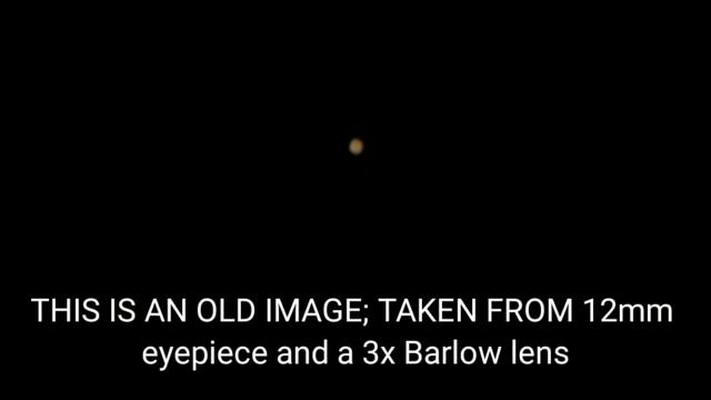 MARS FROM F70060 TELESCOPE | 60mm TELESCOPE | SMALL TELESCOPE | MUST WATCH смотреть онлайн