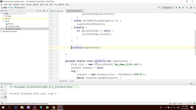 Java- Files смотреть онлайн