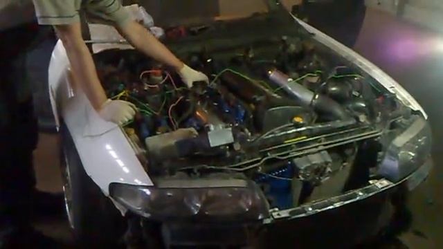 RB26DETT первый запуск после свапа