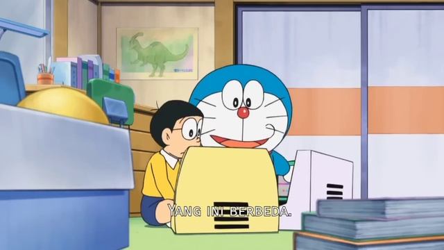 Doraemon Subtitle Indonesia, Episode "Ayo Buat Satelit Pribadi" Dora-ky Sub. [HardSub] смотреть онлайн