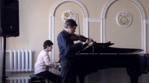 А.Вьетан Концерт №2 (1 ч.),П.Сарасате "Интродукция и тарантелла",Андрей Середенко(13 лет)