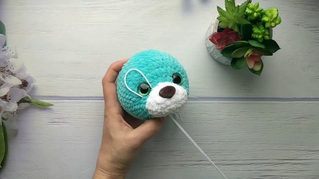 Утяжка мордочки плюшевым игрушкам, мастер класс