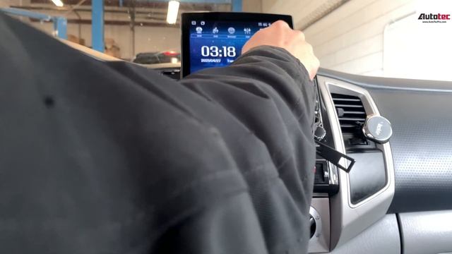 AutoTecPro Toyota Tacoma 2005-2013 9.7"HD Tesla Style Android Screen Navigation CarPlay Android Aut смотреть онлайн