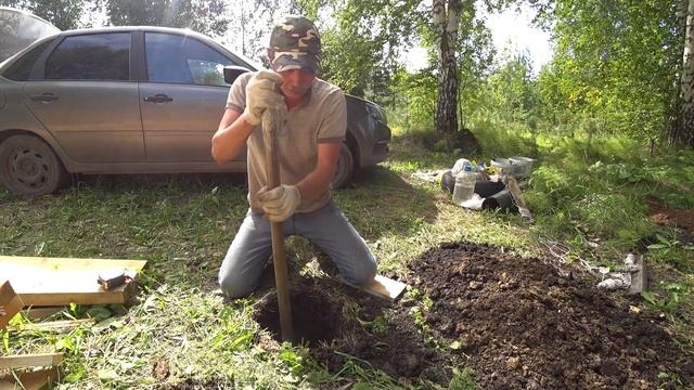 ПЕРВАЯ СТЕНА МОЕГО ДОМИКА УЖЕ ГОТОВА смотреть онлайн
