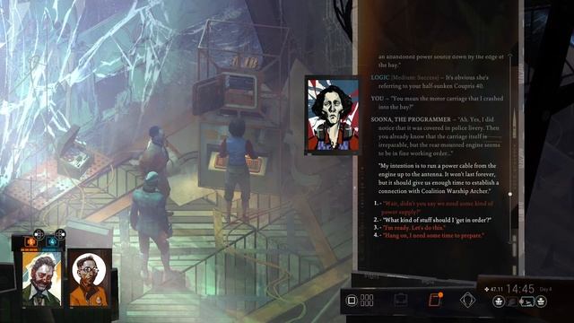 Disco Elysium - Committee of la Responsabilité (Secret Task) смотреть онлайн