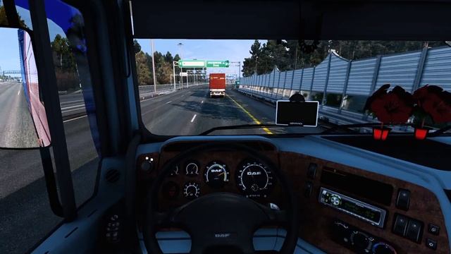 ETS2 1.45 ProMods 2.62 Convoy Multiplayer with mods DAF XF 95 - 510 (Vyborg ??-Saint Petersburg ??) смотреть онлайн