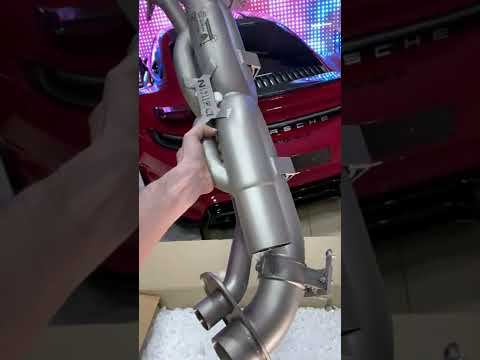 New Exhaust System For Porsche 911 992 Turbo S VIRUS 2022 Style From SCL GLOBAL Concept