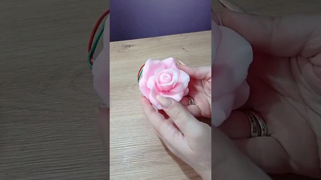 Большая роза из мыла/#soapflowers смотреть онлайн