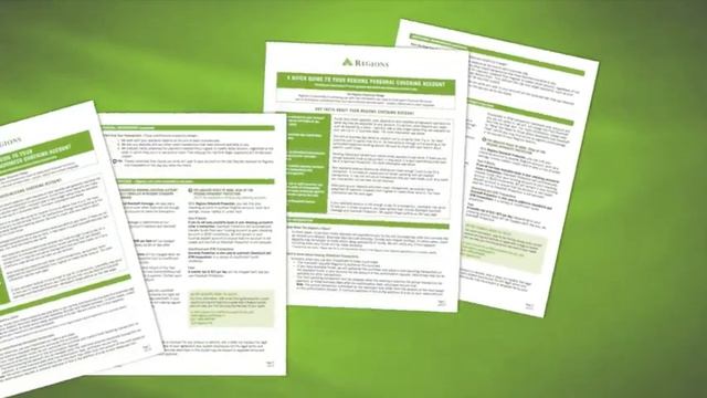 Quick Guides to Personal Checking and Business Checking from Regions Bank смотреть онлайн