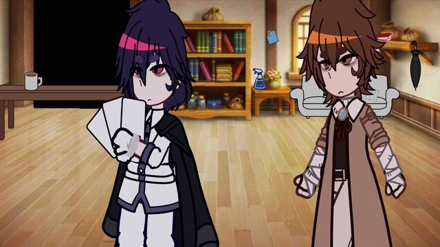 Dazai Interferes With Work.) | BSD | Fyozai / Dazfyo | Fluff | Dazai Osamu & Fyodor Dostoevsky