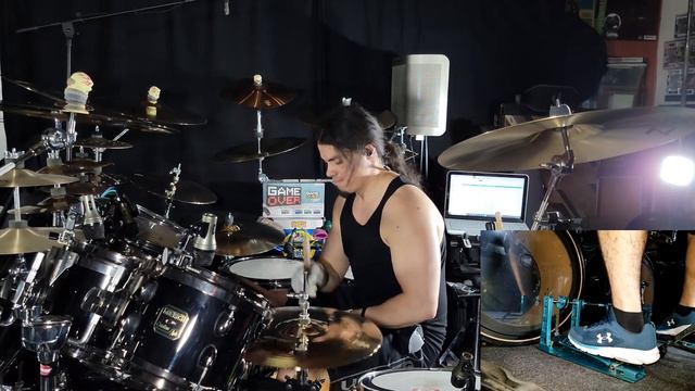 Evanescence - Haunted Drum Cover #evanescence #fallen #haunted #drumcover #metal #drums #drumming смотреть онлайн