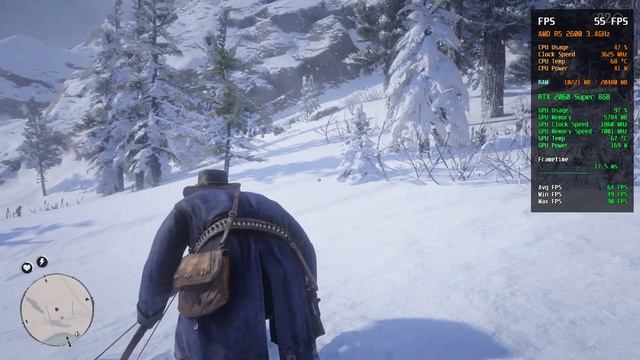 Red Dead Redemption 2 | Ultra | 1080p | Ryzen 5 2600 + RTX 2060 Super 8GB смотреть онлайн