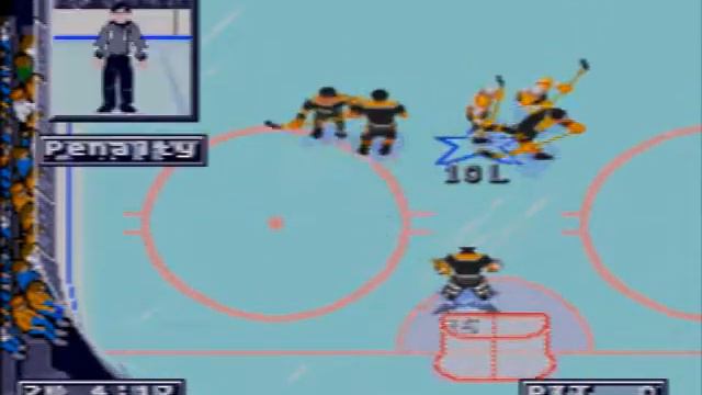 NHL 95 (Sega Genesis) Pittsburgh Penguins at Vancouver Canucks смотреть онлайн