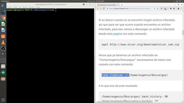 Eliminar Virus ? con Clamav en Ubuntu 16 / 18 смотреть онлайн