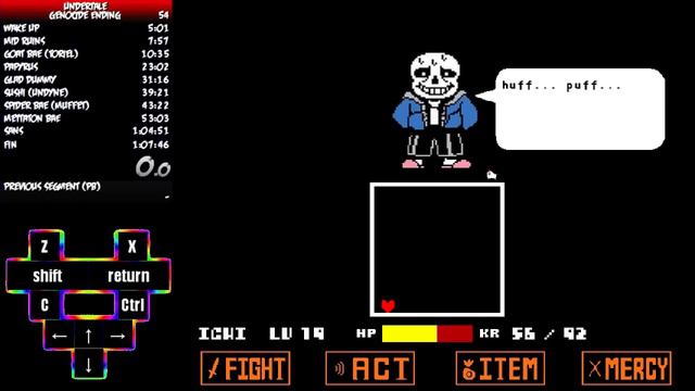 Undertale Genocide Speedrunning for Newbies: HOW TO BEAT SANS? смотреть онлайн