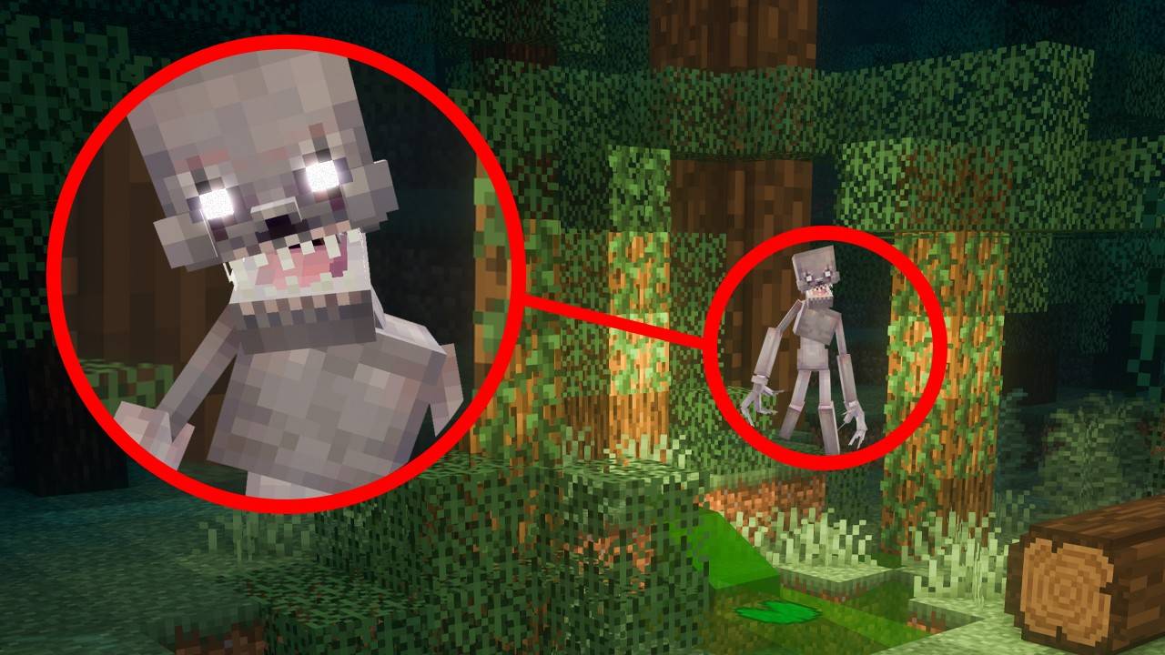 ХУДОЩАВОЕ НЕЧТО В МОЕМ МАЙНКРАФТЕ ! Выживание THE SKIN WALKER ADDON MINECRAFT смотреть онлайн