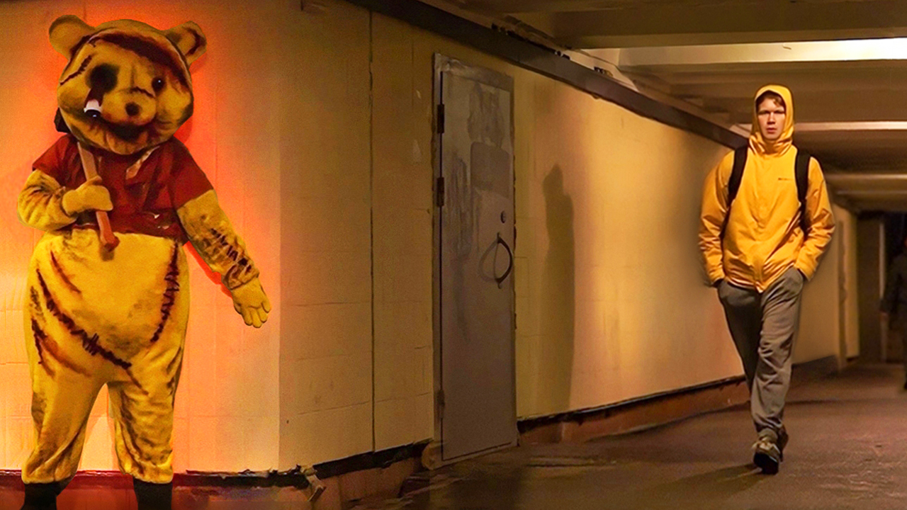 ВИННИ-ПУХ ПУГАЕТ ЛЮДЕЙ ? | ПРАНК